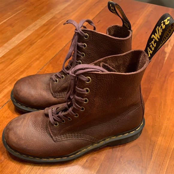 Dr Martens brown boots men’s size 7 - Picture 3 of 6